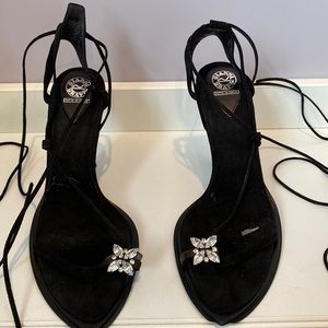 Gianni Bravo Modivadl butterfly crystal sandals size 39